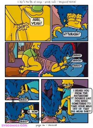 A Day in Life of Marge (The Simpsons) - Page 17