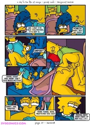 A Day in Life of Marge (The Simpsons) - Page 18