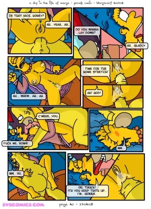 A Day in Life of Marge (The Simpsons) - Page 21