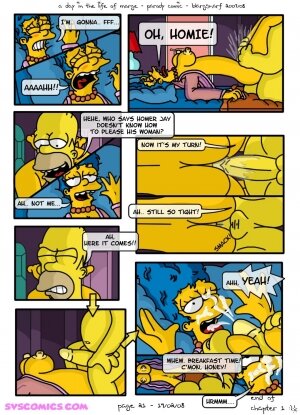 A Day in Life of Marge (The Simpsons) - Page 22