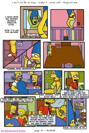 A Day in Life of Marge (The Simpsons) - Page 23