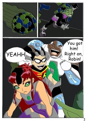 Teen Titans- Robin’s Punishment - Page 2