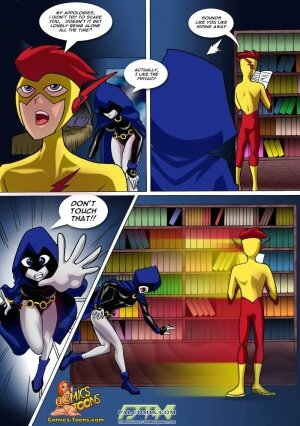 Teen Titans Comic – Raven vs Flash - Page 2