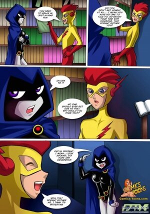 Teen Titans Comic – Raven vs Flash - Page 3