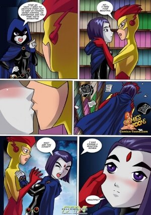 Teen Titans Comic – Raven vs Flash - Page 4