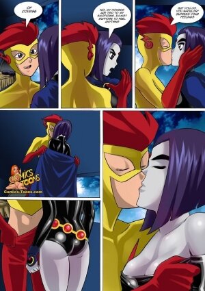 Teen Titans Comic – Raven vs Flash - Page 5