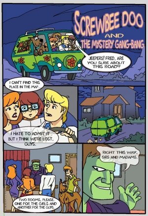 Screwbee Doo- Mystery Gang Bang - Page 1