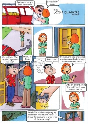 Lois and Quagmire Affair (Family Guy) - Page 1