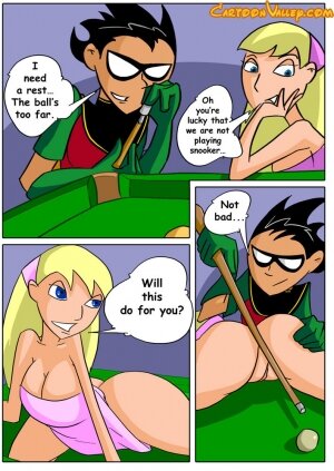 Pool Ending In Anal Sex- Teen Titans - Page 2