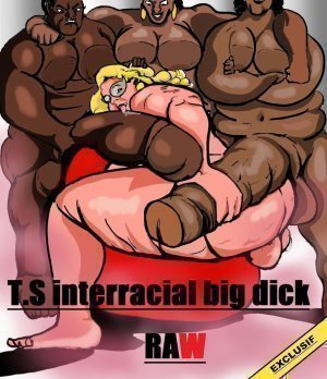 T.S Interracial big dick RAW - Page 1