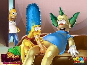 Porno Orgy In The House Simpsons - Page 1