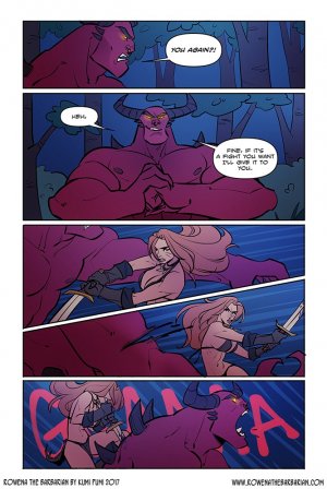 Kumi Pumi- Rowena the Barbarian - Page 20