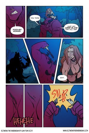 Kumi Pumi- Rowena the Barbarian - Page 21