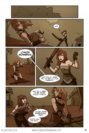 Kumi Pumi- Rowena the Barbarian - Page 35