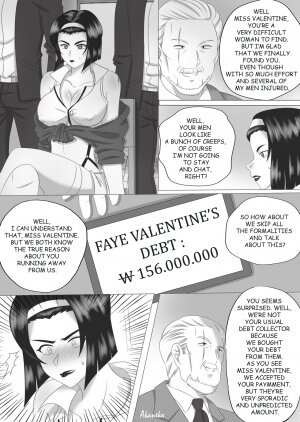 Faye Valentine's Debt - Page 1