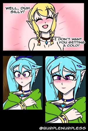 Lana rewards Linkle for her heroic deeds! - Page 9