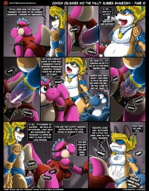 Condom Crusader And The Faulty Rubber Shakedown - Page 11