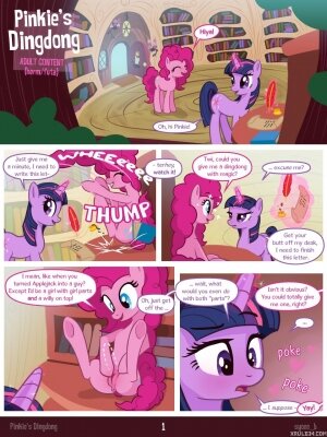 Pinkie's dingdong - Page 1