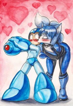 Megaman x Krystal - Page 1