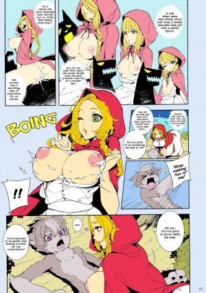 Childhood Destruction - Big Red Riding Hood and The Little Wolf - Page 6