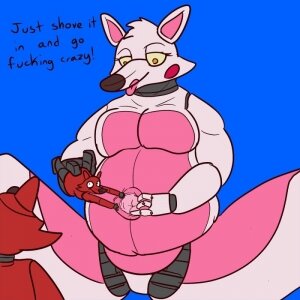 Foxy & Mangle Belly Cum Inflation - Page 2
