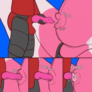 Foxy & Mangle Belly Cum Inflation - Page 3