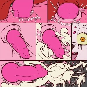 Foxy & Mangle Belly Cum Inflation - Page 7