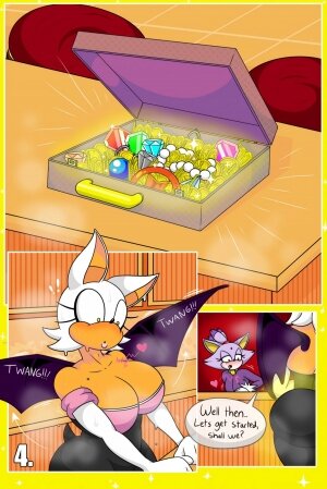 Rouge and Blaze in: House Call - Page 4