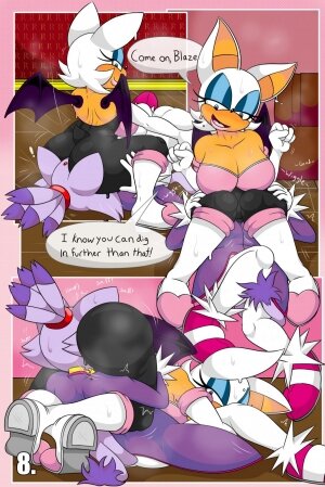 Rouge and Blaze in: House Call - Page 8