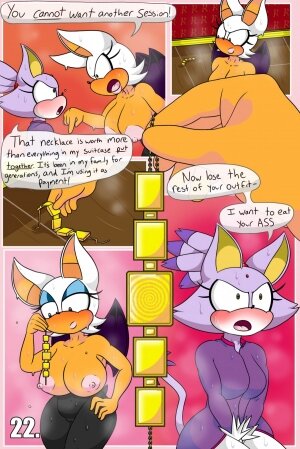Rouge and Blaze in: House Call - Page 22
