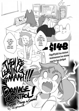 Damage Control!: Pepper Plays a Game!- New Game Plus! - Page 3