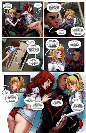 Tracy Scops- Weaving Fluids #2 (Spider-Man) - Page 8