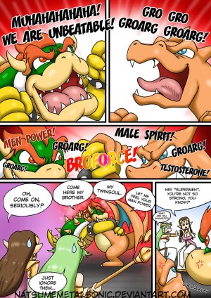 300px x 424px - Super Fuck Brothers â€“ Super Mario - Adventures porn comics | Eggporncomics