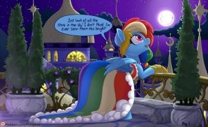 Rainbow Dash and You Attend the Gala