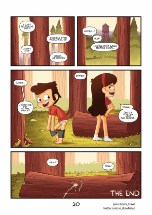 Gravity Falls Naked Comic