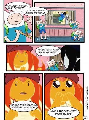 Adventure time: Practice With The Band - Page 2