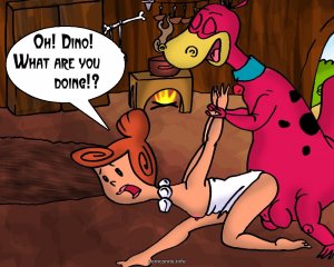 The Flintstones Porn Comics - Flintstones in Cave Orgy - blowjob porn comics | Eggporncomics
