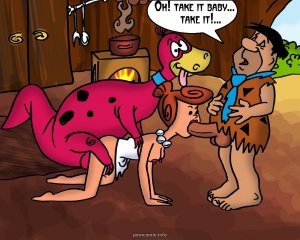 Flintstones in Cave Orgy - Page 4
