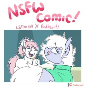 NSFW Comic! White Pills X Redheart