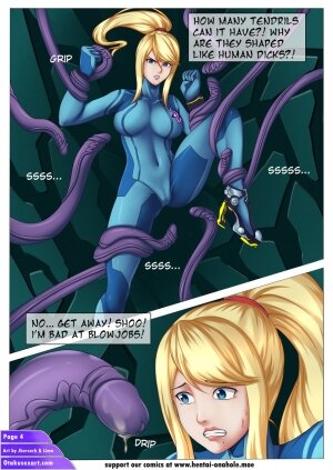 Samus Aran's Alien Impregnation Creampie Fucktime - Page 6