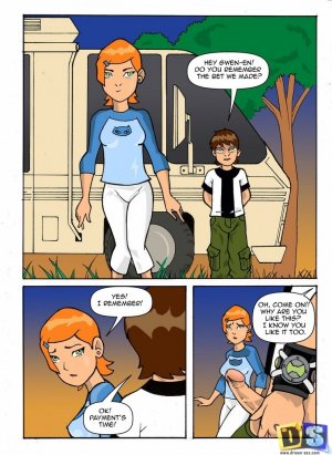 Ben 10 -The Bet - Page 1