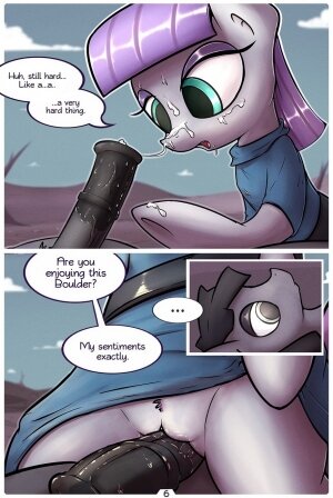 Maud has sex with a rock - Page 6