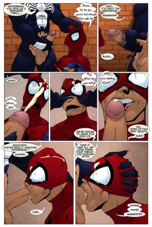 Venom Gay Porn - Shooters (Spider-Man Venom) - group porn comics | Eggporncomics