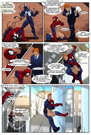 Venom Gay Porn - Shooters (Spider-Man Venom) - group porn comics | Eggporncomics