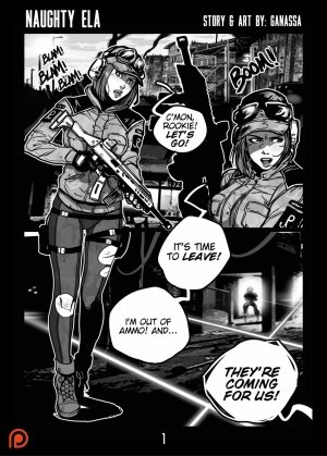 Naughty Ela - Page 1