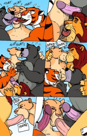 Lion King Sex - cartoon porn comics | Eggporncomics