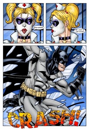 Batman and Nightwing discipline Harley Quinn - anal porn comics |  Eggporncomics