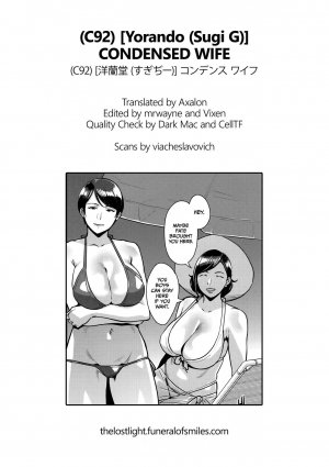 Slutty Mothers – Condensed Wife -Sugi G - Page 35