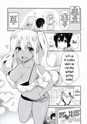 Playing the King's Game With a Tanned JK Onee-san - Page 4