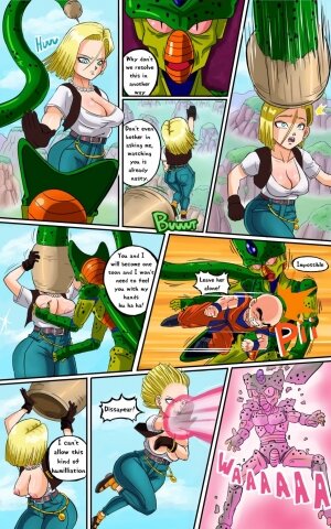 Android 18 meets Krillin - Page 8